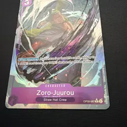 One Piece OP05-067 Zoro-Juurou SP Alternative Art TCG English Card - Image 2