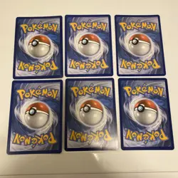 Pokemon TCG Jumbo Card Lot of 6 English Collectible Oversize Cards - NM / LP - Image 2