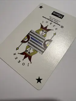 Joker (WOTC Logo) MTG Yaquinto Poker Playing Card Magic The Gathering WOTC 1994 - Image 4
