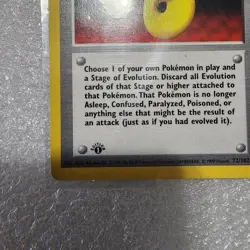 POKEMON DEVOLUTION SPRAY TRAINER 72/102 TRADING CARD - Image 5