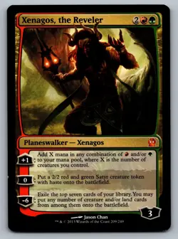 Theros #209 Xenagos, the Reveler - Image 1