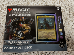 Magic The Gathering Warhammer 40k Commander Deck - Forces of the Imperium 195166173467 - Image 1