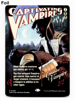 Captivating Vampire (Showcase) - FOIL - [Innistrad Remastered] MTG NM 💀 - Image 1