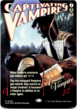 Captivating Vampire (Showcase) - FOIL - [Innistrad Remastered] MTG NM 💀 - Image 3