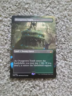 Overgrown Tomb | MTG Ravnica Remastered (Borderless) #0296 | M/NM - Image 1