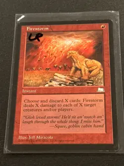 Weatherlight Firestorm MTG Magic the Gathering LP - Image 1