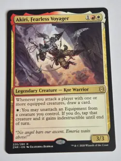 Akiri, Fearless Voyager #220 Near Mint Zendikar Rising ZNR Magic MTG - Image 1