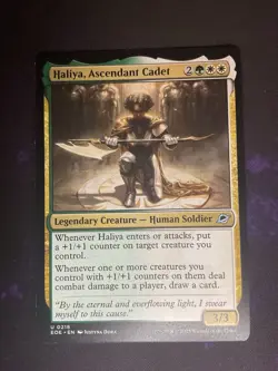 MTG * Haliya, Ascendant Cadet Edge Of Eternities * 1X * NM - Image 1