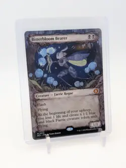 MTG - Bitterbloom Bearer - Showcase Mythic Regular #310 - Lorwyn Eclipsed NM - Image 1