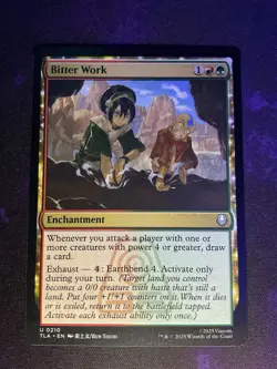 MTG * Bitter Work Avatar: The Last Airbender * 1X * NM - Image 1
