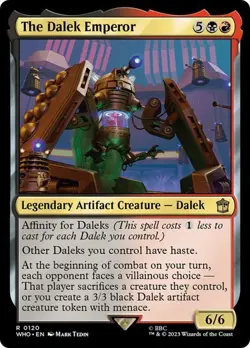 MTG - The Dalek Emperor - Doctor Who - Magic the Gathering - Image 1