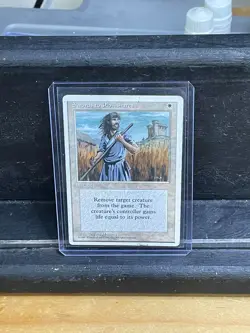MTG - Magic the Gathering 4th Edition (1995) Swords to Plowshares - Image 2