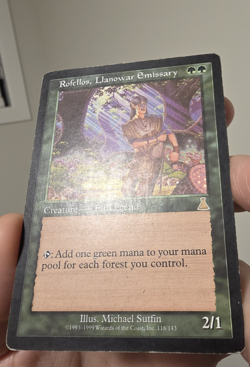 Rofellos, Llanowar Emissary - Urza's Destiny - Magic The Gathering MTG - Image 2