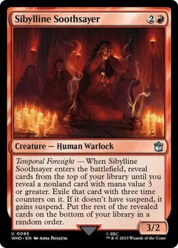 MTG - Sibylline Soothsayer - Doctor Who - Magic the Gathering - Image 1