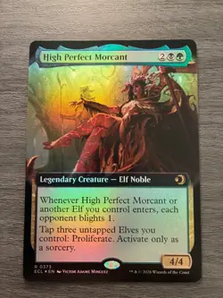 High Perfect Morcant (0373) (Extended Art) Lorwyn Eclipsed Foil - Image 1