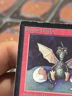 *** BETA Dragon Whelp *** MP - Vintage MtG Magic - Image 2