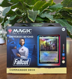Magic The Gathering: Universes Beyond Science! Fallout Commander Deck NEW/SEALED - Image 1