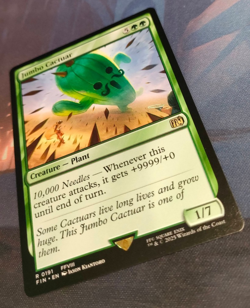 Jumbo Cactuar - Final Fantasy - Rare - NM (see pics) MTG - Image 3