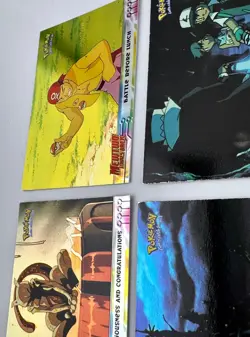 1999 Pokemon Topps Mewtwo Strikes Back 10 Cards Blue Logo Rainbow Foil Vtg NM - Image 3