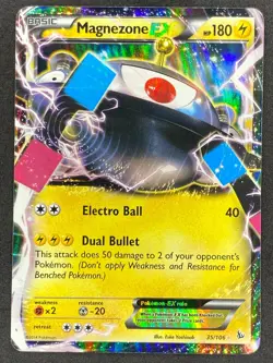 Pokemon Magnezone EX 35/106 FLF Flashfire MP - Image 1