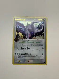 Pokemon TCG Aerodactyl MP Legend Maker 1/92 Reverse Holo Rare Stamped - Image 1