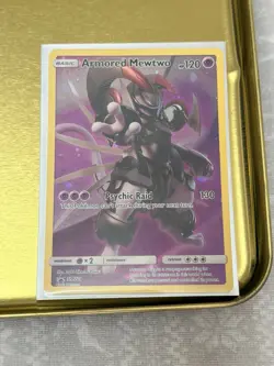 Pokemon TCG Armored Mewtwo SM228 Near Mint Holo - Image 2