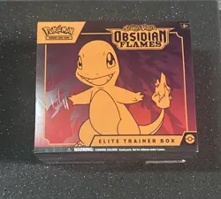 Pokemon TCG Obsidian Flames Elite Trainer Box (ETB) - Sealed 820650853913 - Image 1
