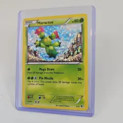 Maractus 2/12 McDonald's Promos 2011 Holo Rare 2011 Pokemon TCG - Image 3