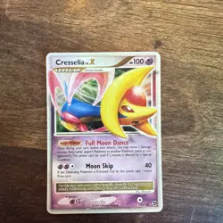 Cresselia LV. X 103/106 Great Encounters Holo Rare Pokemon 2008 - MP - Image 1