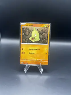 Larvitar 105/197 & Pupitar 106/197 Cosmos Holos Obsidian Flames Pokemon TCG NM - Image 3
