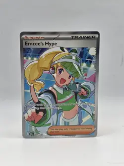Emcee's Hype 220/182 - Pokemon Destined Rivals - Near Mint Ultra Rare - Image 1