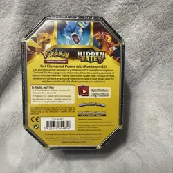 Pokemon TCG Raichu GX Hidden Fates Tin - Image 2