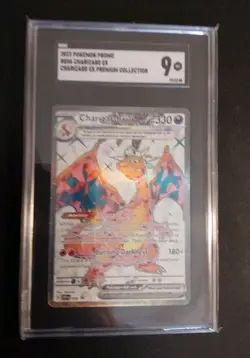 2023 Pokemon Obsidian Flames Charizard PSA 9 AND 2023 Radiant CHARIZARD 9.5 - Image 3