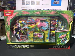 Pokemon TCG Mega Venusaur ex Premium Collection Box Sealed New - Image 2