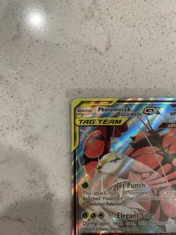 Pokemon TCG Pheromosa & Buzzwole GX 192/214 Alternate Art Unbroken Bonds NM/Mint - Image 4