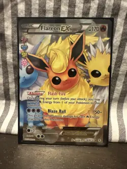 Flareon EX Full Art RC28-32 Pokemon Generations: Radiant Collection 2016 LP/MP - Image 1