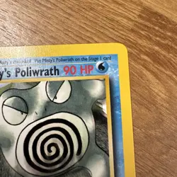 Pokemon TCG Misty's Poliwrath Gym Heroes 31/132 Non-Holo Unlimited Rare - Image 3