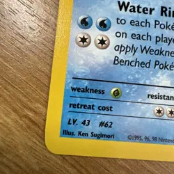 Pokemon TCG Misty's Poliwrath Gym Heroes 31/132 Non-Holo Unlimited Rare - Image 5