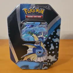 Pokemon TCG Sealed Tin Box Set Flareon V Vaporeon V Jolteon V (Factory Sealed) - Image 3