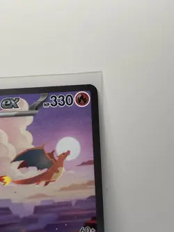 Pokemon TCG Charizard EX 199/165 Scarlet & Violet 151 Special Illustration Rare - Image 4