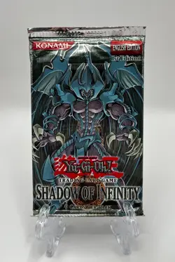 (701043) Yugioh Shadow of Infinity 1st Edition Sealed BOOSTER PACK - Image 1