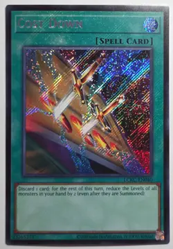 Yugioh Cost Down LCKC-EN040 Secret Rare Unlimited - Image 1