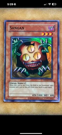 Yugioh Sangan RP01-EN036 Super Rare 2024 Print NM - Image 1