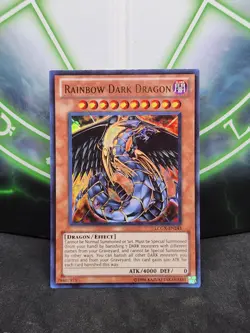 Yugioh Rainbow Dark Dragon LCGX-EN243 Ultra Rare LP - Image 1