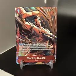 Monkey D Garp Alt Art OP13-016 Carrying on His Will - One Piece English - Image 2