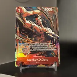 Monkey D Garp Alt Art OP13-016 Carrying on His Will - One Piece English - Image 3