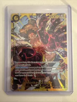 Monkey.D.Luffy OP10-118 SEC Foil Royal Blood One Piece Ccg Bandai English - Image 3