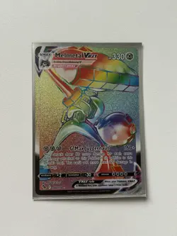 Melmetal VMAX Rainbow Rare (Secret) 080/078 Pokemon GO Holo 2022 - Image 3