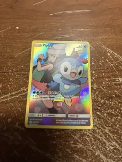 Pokemon TCG 2019 Secret Rare Piplup Holo Card 239/236 Sm-Cosmic Eclipse - Image 2