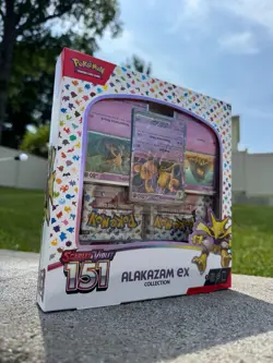 ERROR Pokemon TCG: Scarlet & Violet-151 Collection-Alakazam ex NEW SEALED ERROR - Image 2